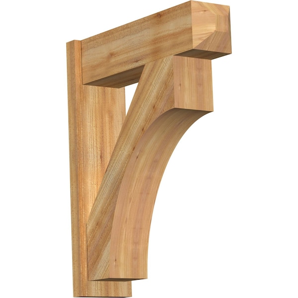 Ekena Millwork Westlake Craftsman Rough Sawn Outlooker, Western Red Cedar, 8"W x 28"D x 34"H OUT08X28X34WTL04RWR - main